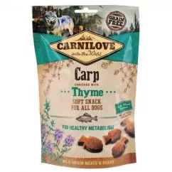 Carnilove Dog Crunchy Snack Carp with Thyme Лакомство с карпом и тимьяном для собак 200 г