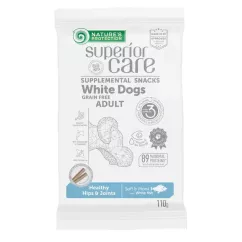 Nature's Protection Superior Care White Dogs Healthy Hips & Joints ласощі для собак 110 г - біла риб