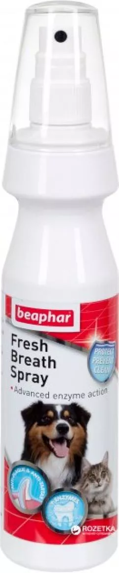 Спрей для чищення зубів Beaphar Fresh Breath Spray 150 мл (13222) (8711231132225)