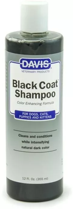 Шампунь Davis Black Coat для черной шерсти собак и кошек, концентрат 1:10 355 мл (87717900380)