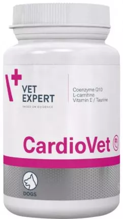 VetExpert CardioVet препарат для сердечно-сосудистой системы собак 90 таблеток
