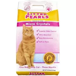 Наповнювач для туалету Litter Pearls Micro Crystals 4.76 кг (10610)