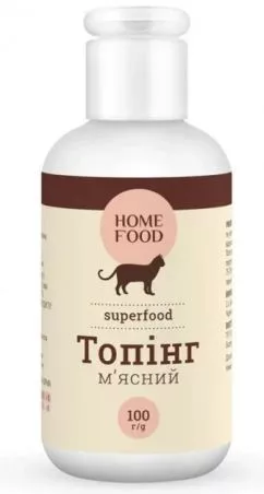 М'ясний топінг Home Food для котів 100мл (1017010)