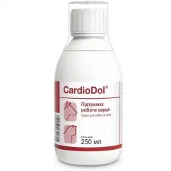 Сироп КардіоДол для підтримки роботи серця для собак і котів Dolfos CardioDol 250 мл (5902232641745)