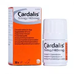 Таблетки для собак Ceva Кардаліс 5 мг/40 мг 30 таблеток (341111202028092)