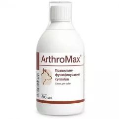 Сироп АртроМакс для суглобів із глюкозаміном і хондроітином для собак і котів Dolfos ArthroMax 500 мл (5902232641660)