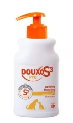 Шампунь для підтримки мікробного балансу шкіри Ceva Douxo S3 Pyo 200 мл (3411113007225)