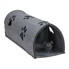 Red Point "Kitty Tunnel" Туннель для кошки с мышкой серый игрушка для котов