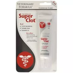 Гель для обробки ран Veterinary Formula Clinical Care Super Clot 28 г (736990002013)