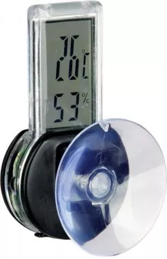 Термометр-гігрометр Trixie електричний для тераріуму на присоску (4011905761152)