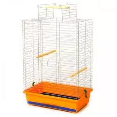 Клітка для птахів Лорі Німфа 47х30х66 см помаранчева (ПФ-39315)
