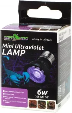 Міні ультрафіолетова лампа UVB Repti-Zoo Mini UV LED 6W (RZ-LEDU01) (6970211807740)