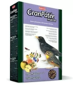 Повседневный корм Padovan Granpatee Insectes для насекомоядных птиц 1 кг (PP00193)