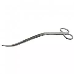 Ножиці вигнуті Dupla Scaping Tool Stainless Steel Scissor curved S 23.5см. (80020)