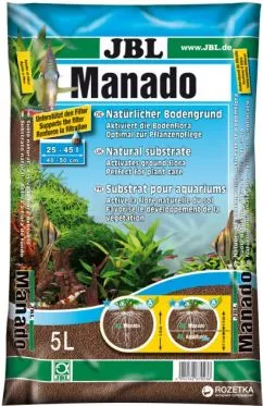 Ґрунт-субстрат для рослин JBL Manado 5 л (4014162670236)