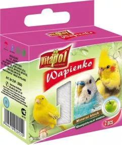 Мелки Vitapol Wapienko для попугаев с яблоком 35 г (5904479020550)