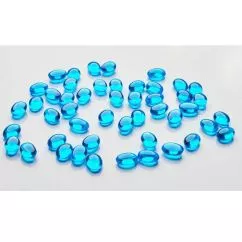 Камені для акваріума Resun MagicBeans блакитні 50 шт