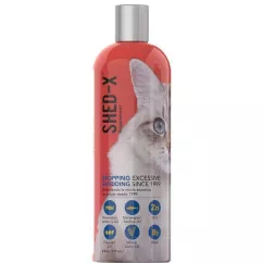 SynergyLabs Shed-X Cat витаминная добавка для шерсти котов, которая способствует уменьшению линьки