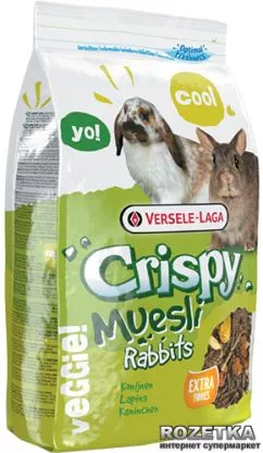 Корм для карликовых кроликов Versele-Laga Crispy Muesli Cuni зерновая смесь 20 кг (611296)