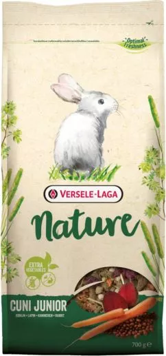 Корм для кроленят Versele-Laga Nature Cuni Junior беззерновий 700 г (5410340614075)