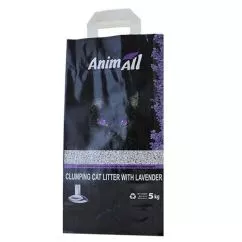 Бентонитовый наполнитель AnimAll для котов, с ароматом лаванды, 5 кг (65252-mg)