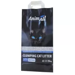 Бентонитовый наполнитель AnimAll для котов, мелкая фракция, 5 кг (67005-mg)