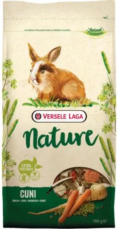 Корм для кроликів Versele-Laga Nature Cuni беззерновий 700 г (5410340614488)