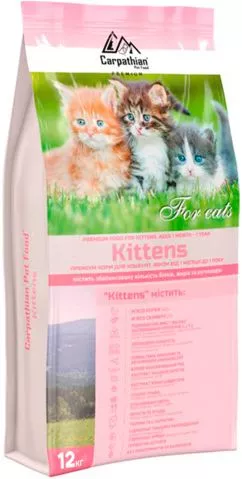 Carpathian Pet Food Kittens 12 кг сухий корм для кошенят