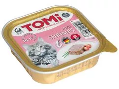 Корм консервированный TOMi консервы для кошек, паштет Креветка 100 г (TM3200681)
