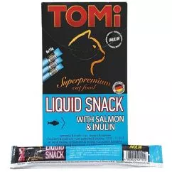 Влажный корм TOMi Liquid Snack Salmon&Inulin 0.015 кг