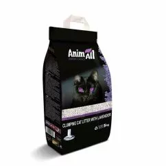 Наполнитель бентонитовый для кошачьих лотков AnimAll 5 кг лavender, medium (4820224500836)