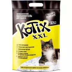 Наповнювач силікагелевий для котячого туалету Kotix 15 л (6930095837615)