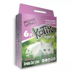 Соевый наполнитель для кошачьего туалета Kotix Tofu 6 л