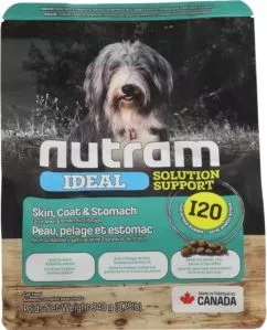 Nutram I20 Ideal Solution Support Skin, Coat & Stomach 340 g (ягненок) сухой корм для собак с чувств