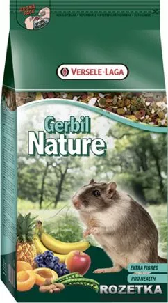 Корм для піщанок Versele-Laga Nature Gerbil зернова суміш супер преміум 750 г (5410340613689)