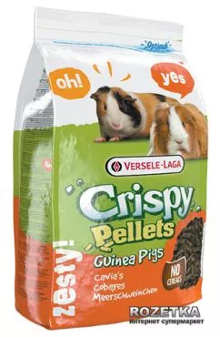 Корм для морских свинок Versele-Laga Crispy Pellets гранулированная смесь 2 кг (5410340611623)