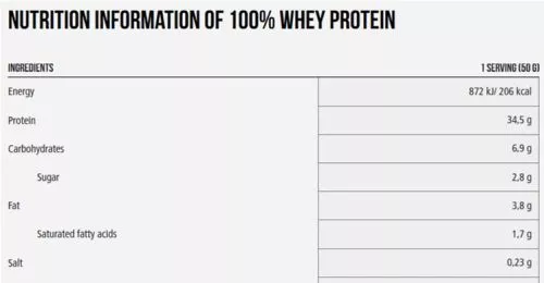 Протеин IronMaxx 100% Whey Protein 2350 г - Ваниль-кофе (4260196294645) - фото №2