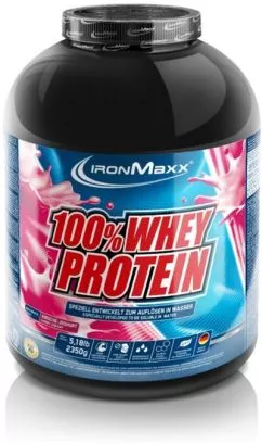 Протеин IronMaxx 100% Whey Protein 2350 г - Вишневый йогурт (4260196292344)