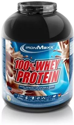 Протеин IronMaxx 100% Whey Protein 2350 г — Молочный шоколад (4260196295109)
