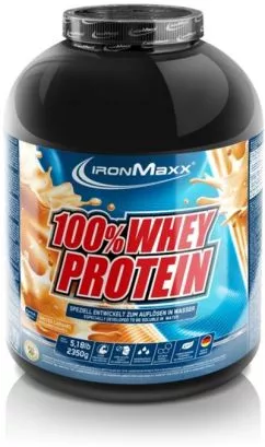 Протеин IronMaxx 100% Whey Protein 2350 г — Соленая карамель (4260426836072)