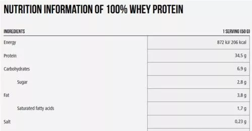 Протеин IronMaxx 100% Whey Protein 500 г — Лате макиато (4260426832159) - фото №2