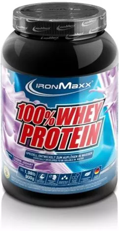 Протеин IronMaxx 100% Whey Protein 900 г — Черничный чизкейк (4260426832616)