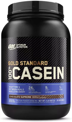 Протеїн Optimum Nutrition 100% Casein Protein 909 г Chocolate Казеїн (748927024234)