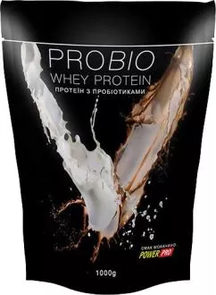 Протеин Power Pro Probio Whey Protein 1 кг Мокачино (4820113922381)