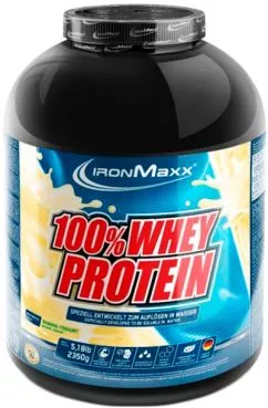 Протеин IronMaxx 100% Whey 2350 г Банановый йогурт (4260196293402)