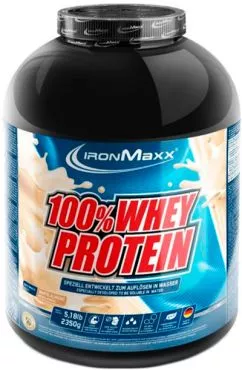 Протеїн IronMaxx 100% Whey 2350 г Білий мигдаль (4260426836089)