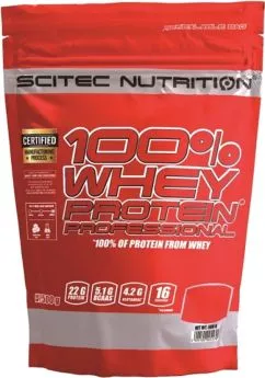Протеин Scitec Nutrition 100% Whey Protein Prof 500 г Kiwi-Banana (5999100021907)