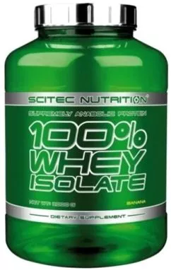 Протеин Scitec Nutrition 100% Whey Isolate 2000 г Banana (5999100007673)