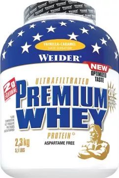 Протеин Weider Premium Whey Protein 2.3 кг Ваниль (4044782300312)