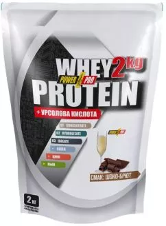 Протеин PowerPro Whey Protein, 2 кг Шокобрют (4820214004078)